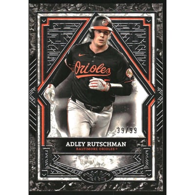 2025 Topps Tier One Silver Foil #44 Adley Rutschman