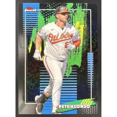 2026 Topps Finest Black Mini-Diamond Refractor #64 Pete Alonso /10