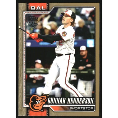 2026 Topps Gold #46 Gunnar Henderson