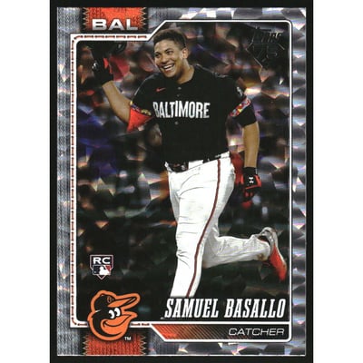 2026 Topps Silver Crackle Foil #104 Samuel Basallo