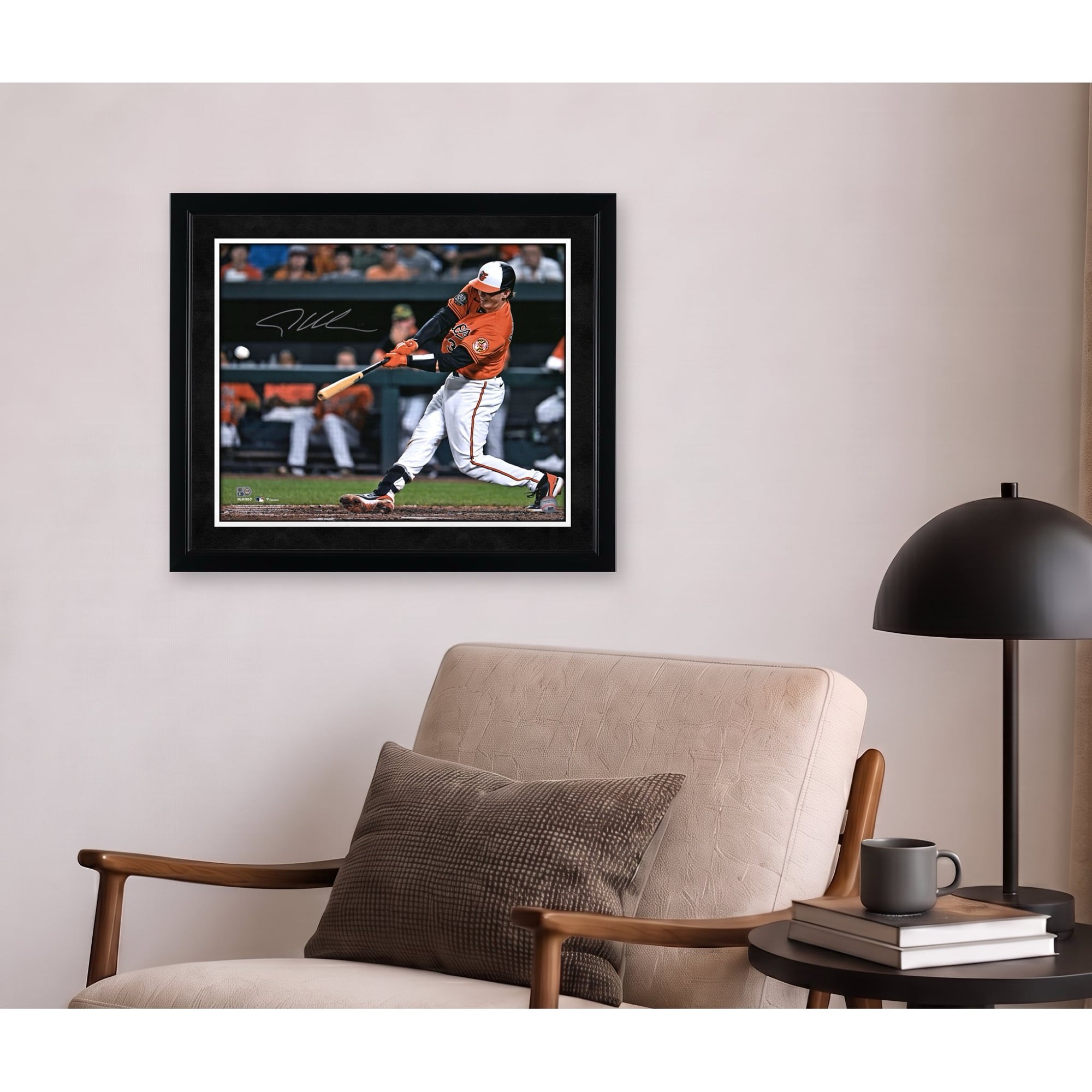 Adley Rutschman Baltimore Orioles Autographed 16" x 20" Debut First Hit Photograph