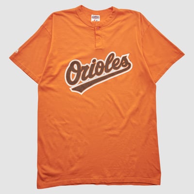 Baltimore Orioles Majestic 2000s T-shirt - Orange - XL by Fanatics Real Vintage