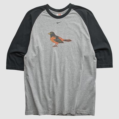 Baltimore Orioles Nike 2000s T-shirt - Heather Gray - M by Fanatics Real Vintage