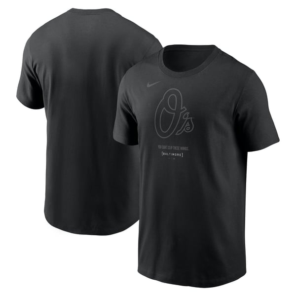 Maillot Baltimore Orioles Majestic Noir Authentic Homme - MLB - Dos Grand Blanc
