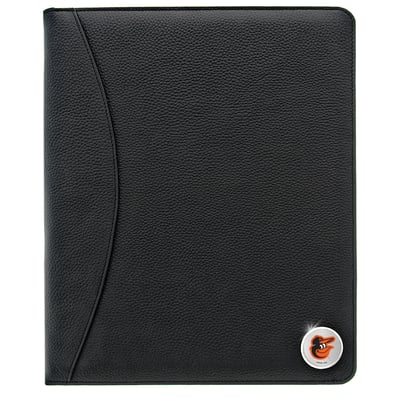 Baltimore Orioles Zippered Leather Portfolio
