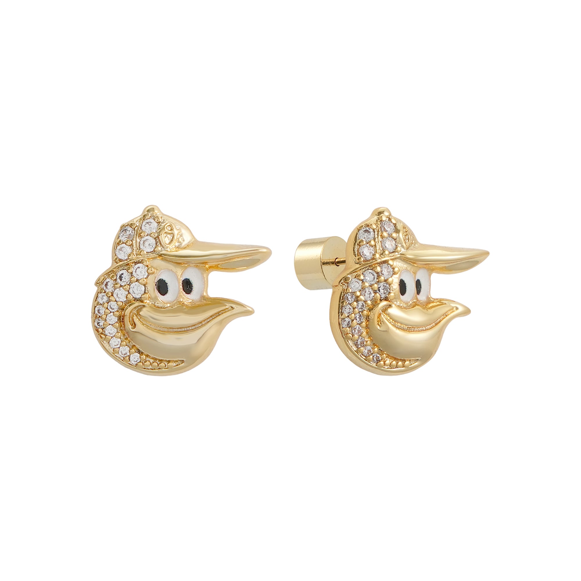 Boucles d'oreilles à tige Baltimore Orioles Glam Day de Jill Martin