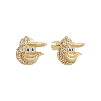 Baltimore Orioles by Jill Martin Glam Day Post Back Earrings
