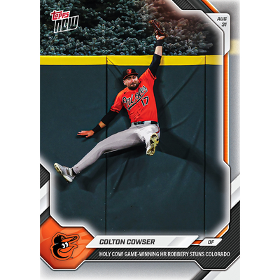 Colton Cowser - 2026 MLB Topps NOW® - Card 622