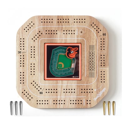 Baltimore Orioles IDNA StadiumView Cribbage Game