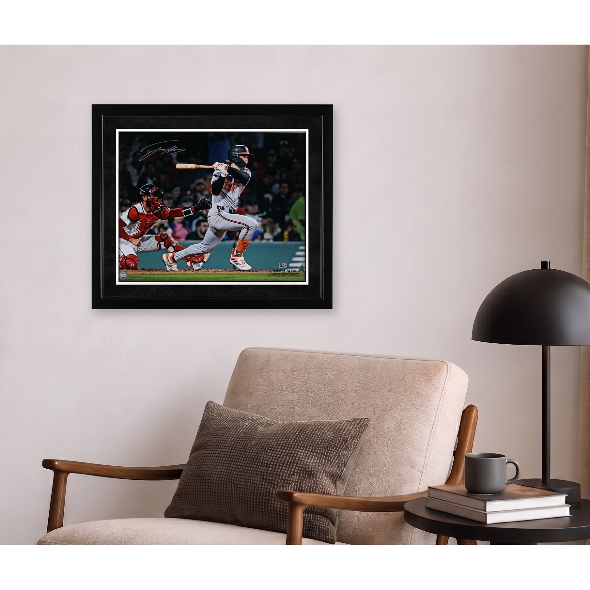 Jackson Holliday Baltimore Orioles Autographed 16" x 20" MLB Debut Photograph