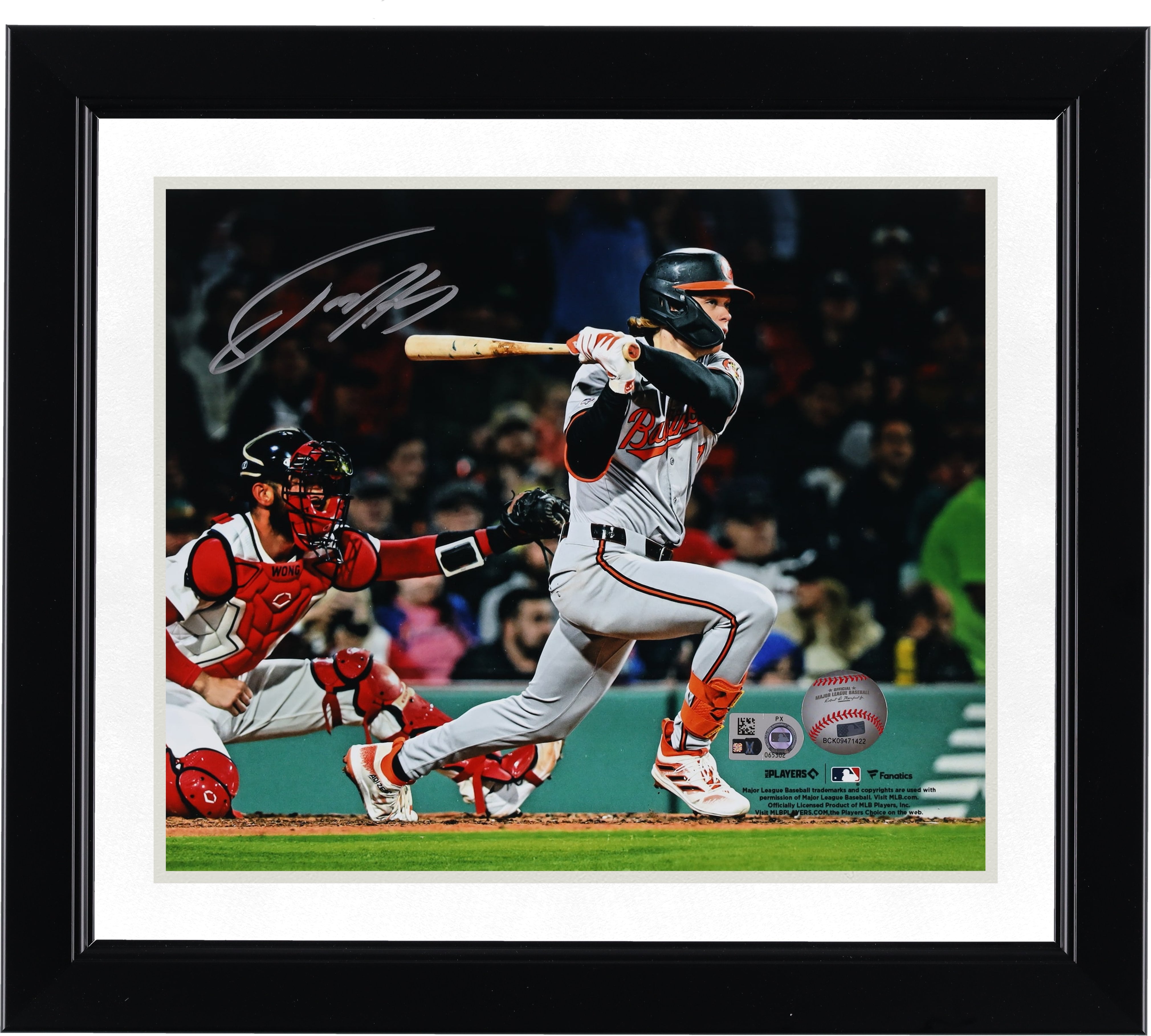 Jackson Holliday Baltimore Orioles Autographed 8" x 10" MLB Debut Photograph