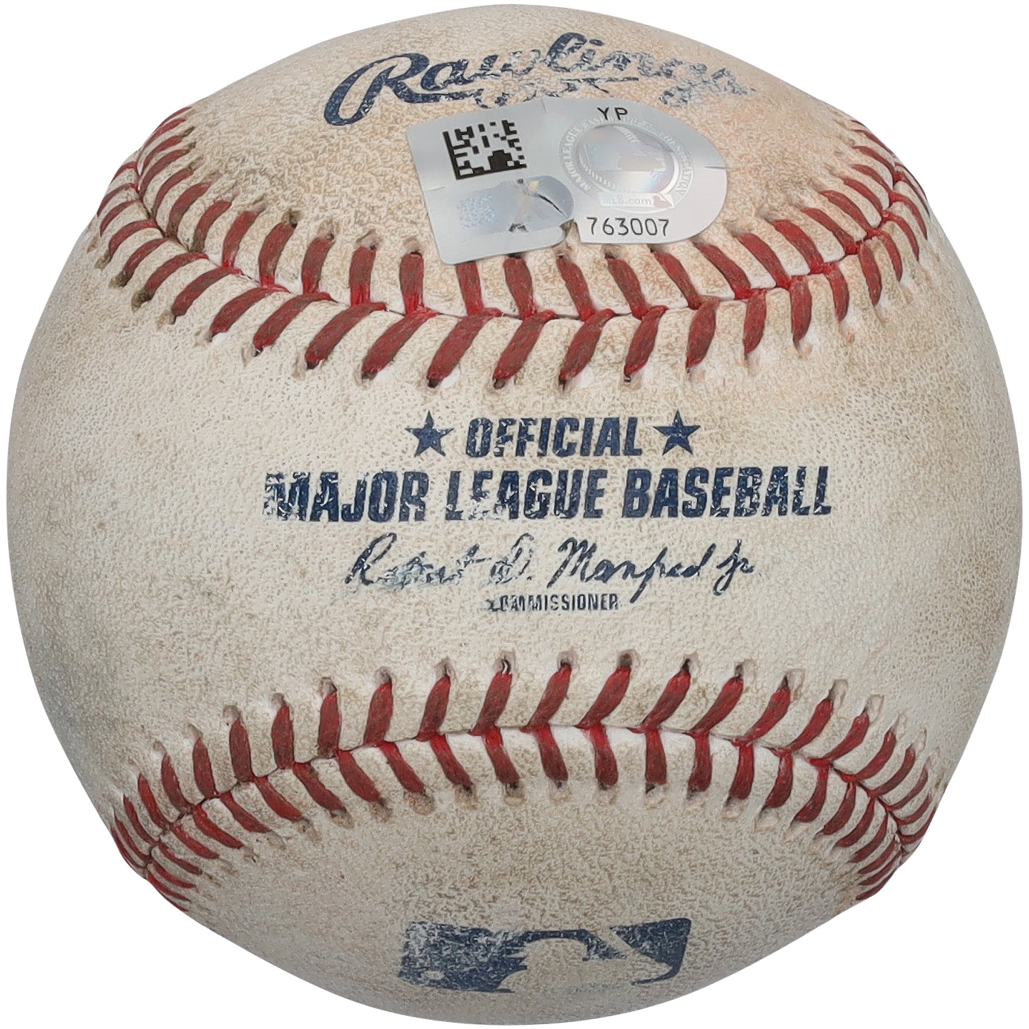 Jackson Holliday Baltimore Orioles Autographed Game-Used Baseball vs. Boston Red Sox on April 10, 2024 with "GU 4-10-24" and "MLB Debut" Inscriptions - Limited Edition #1/10
