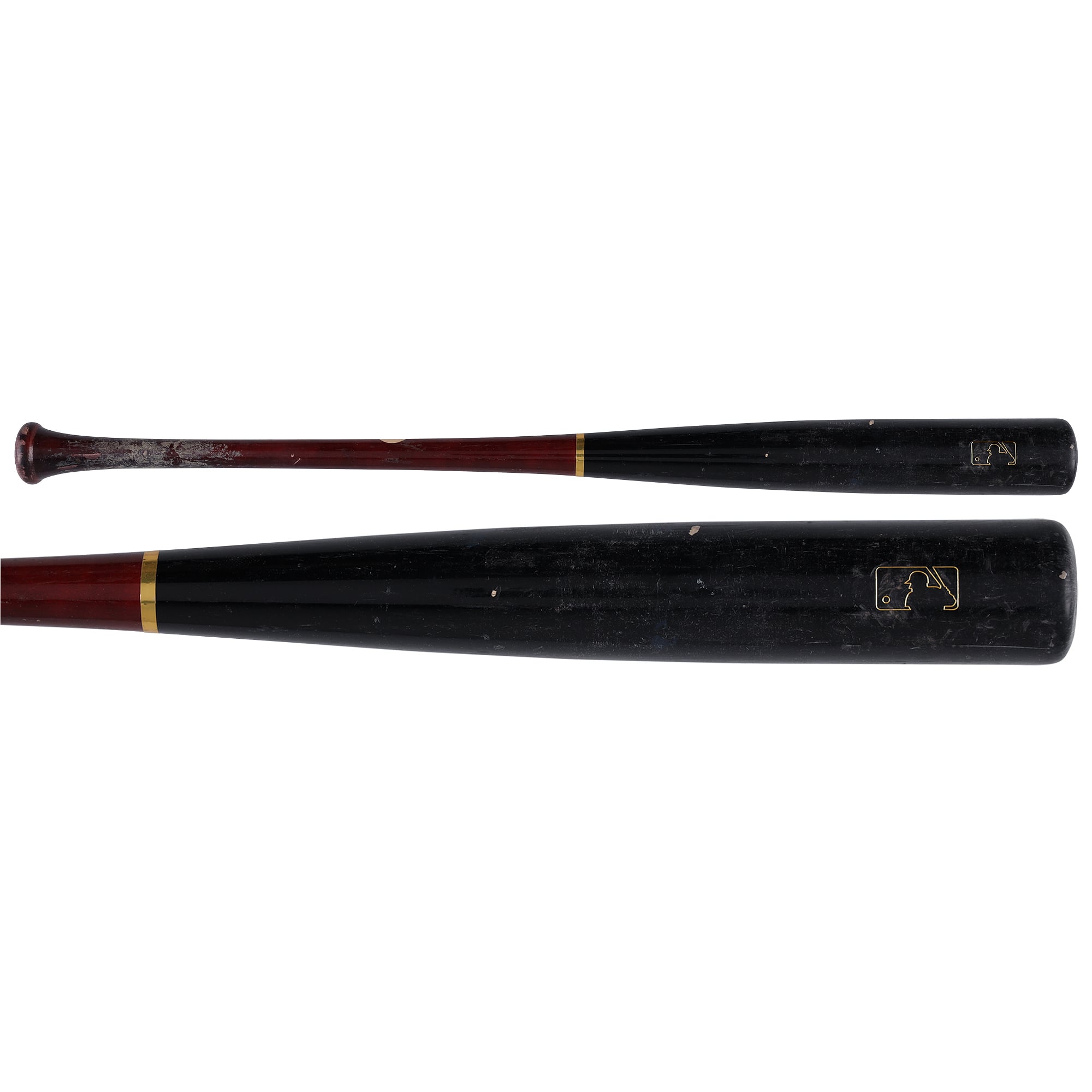 Jackson Holliday Baltimore Orioles Autographed Game-Used Black/Red Victus Bat from the 2025 MLB Season