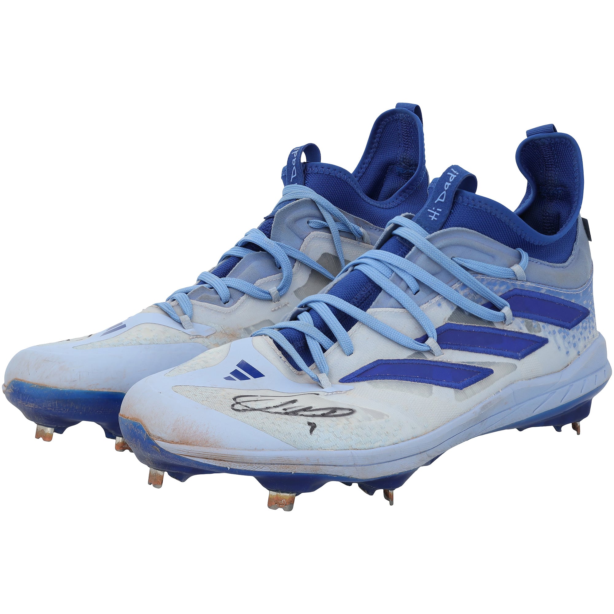 Jackson Holliday Baltimore Orioles Autographed Game-Used adidas Cleats from the 2025 MLB Season