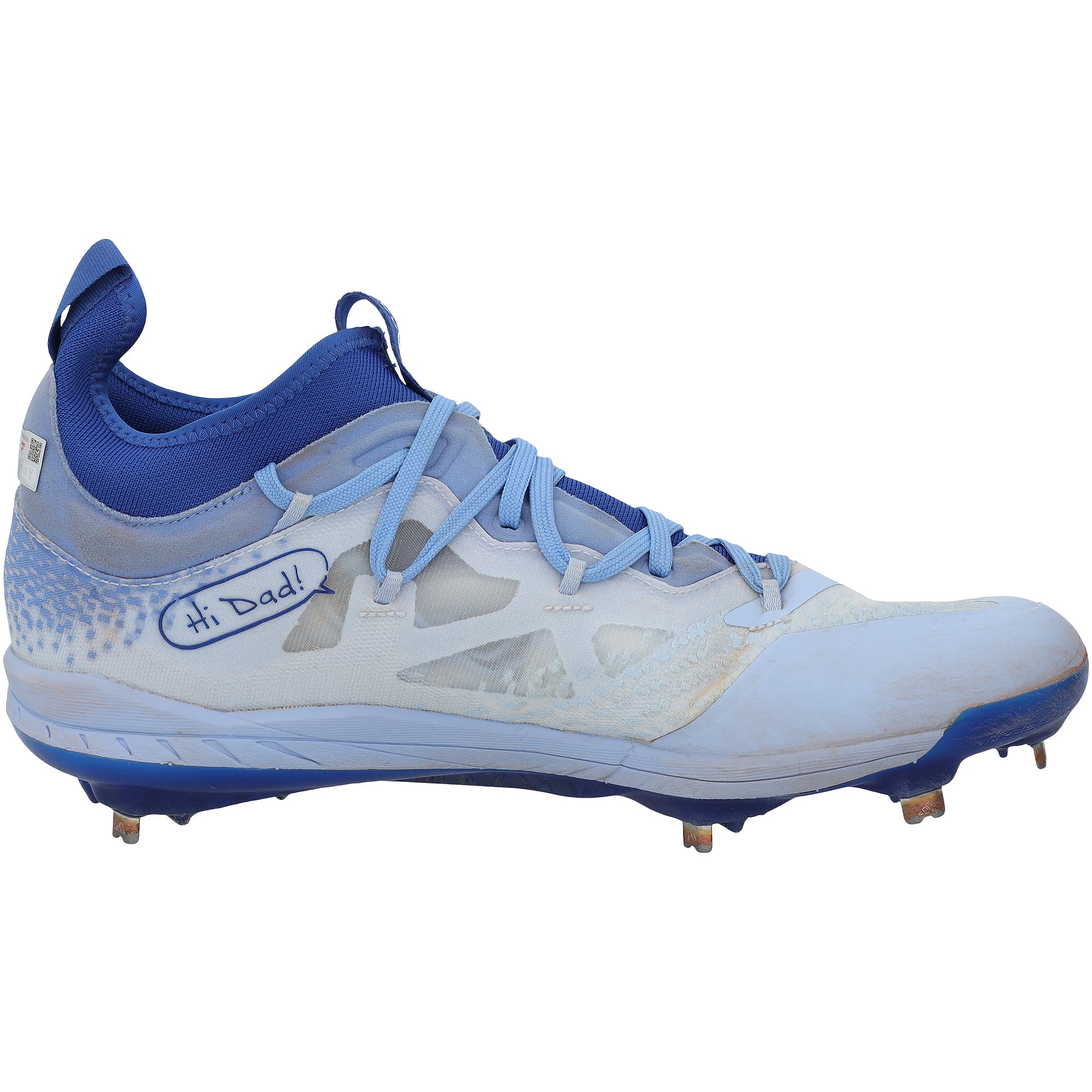 Jackson Holliday Baltimore Orioles Autographed Game-Used adidas Cleats from the 2025 MLB Season