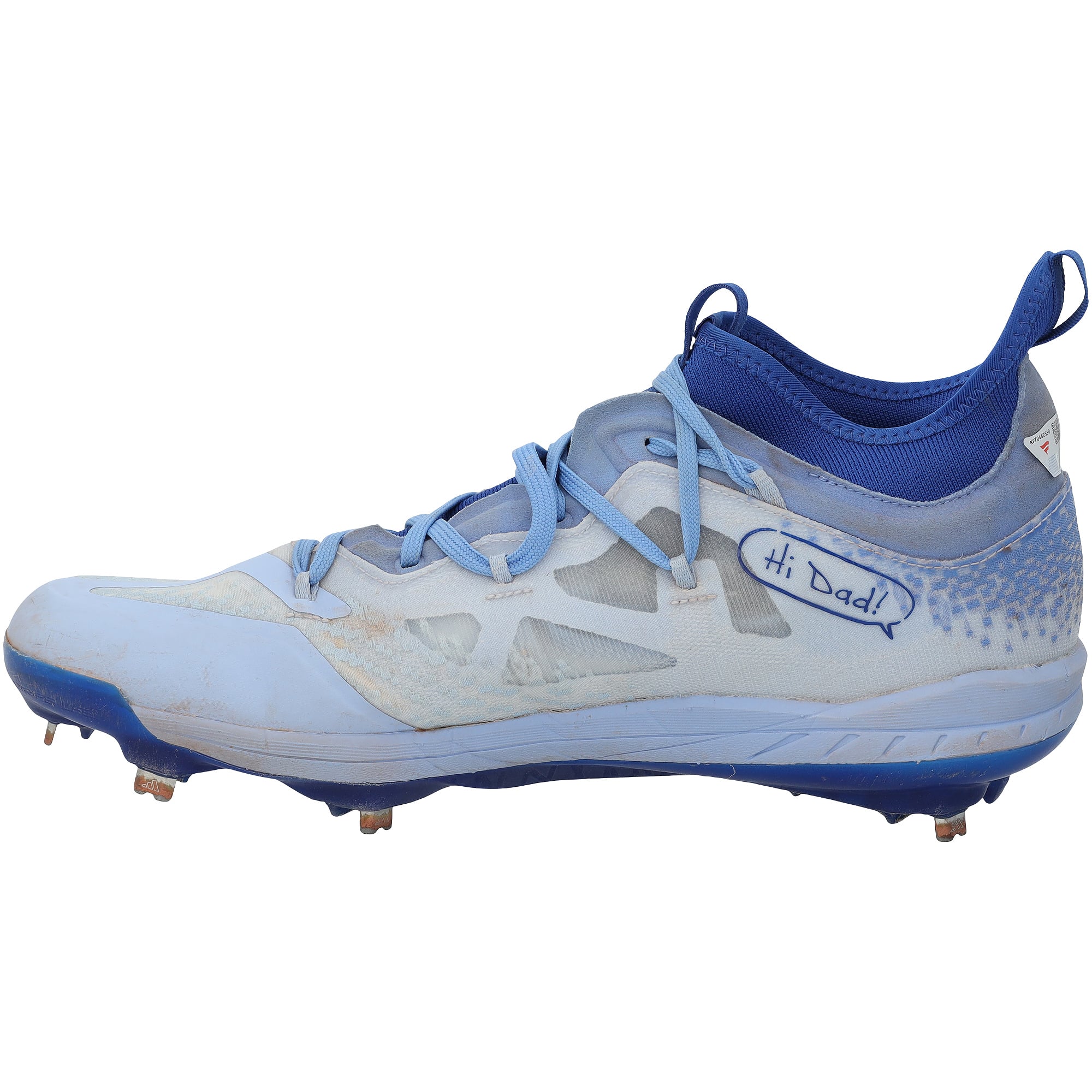 Jackson Holliday Baltimore Orioles Autographed Game-Used adidas Cleats from the 2025 MLB Season