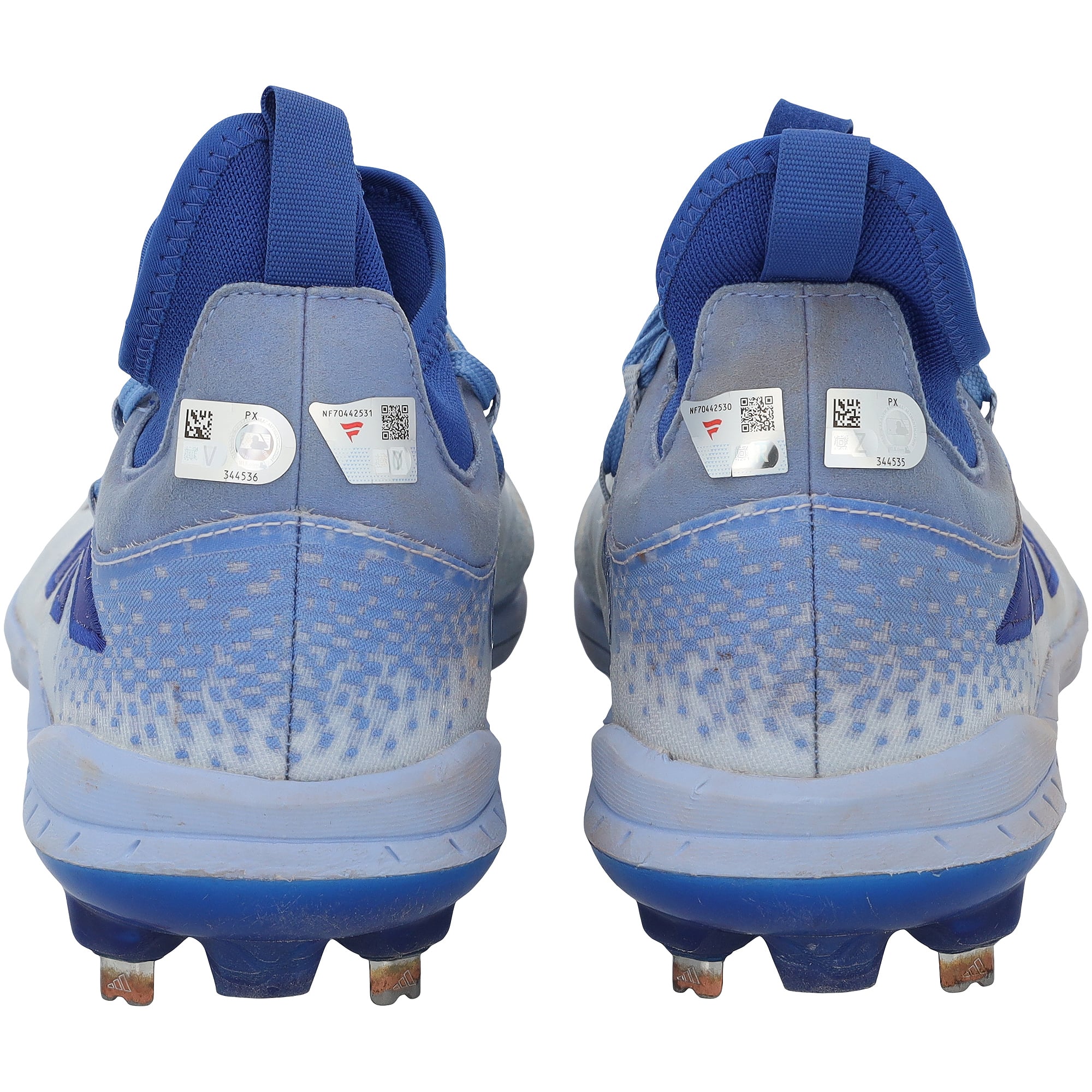 Jackson Holliday Baltimore Orioles Autographed Game-Used adidas Cleats from the 2025 MLB Season