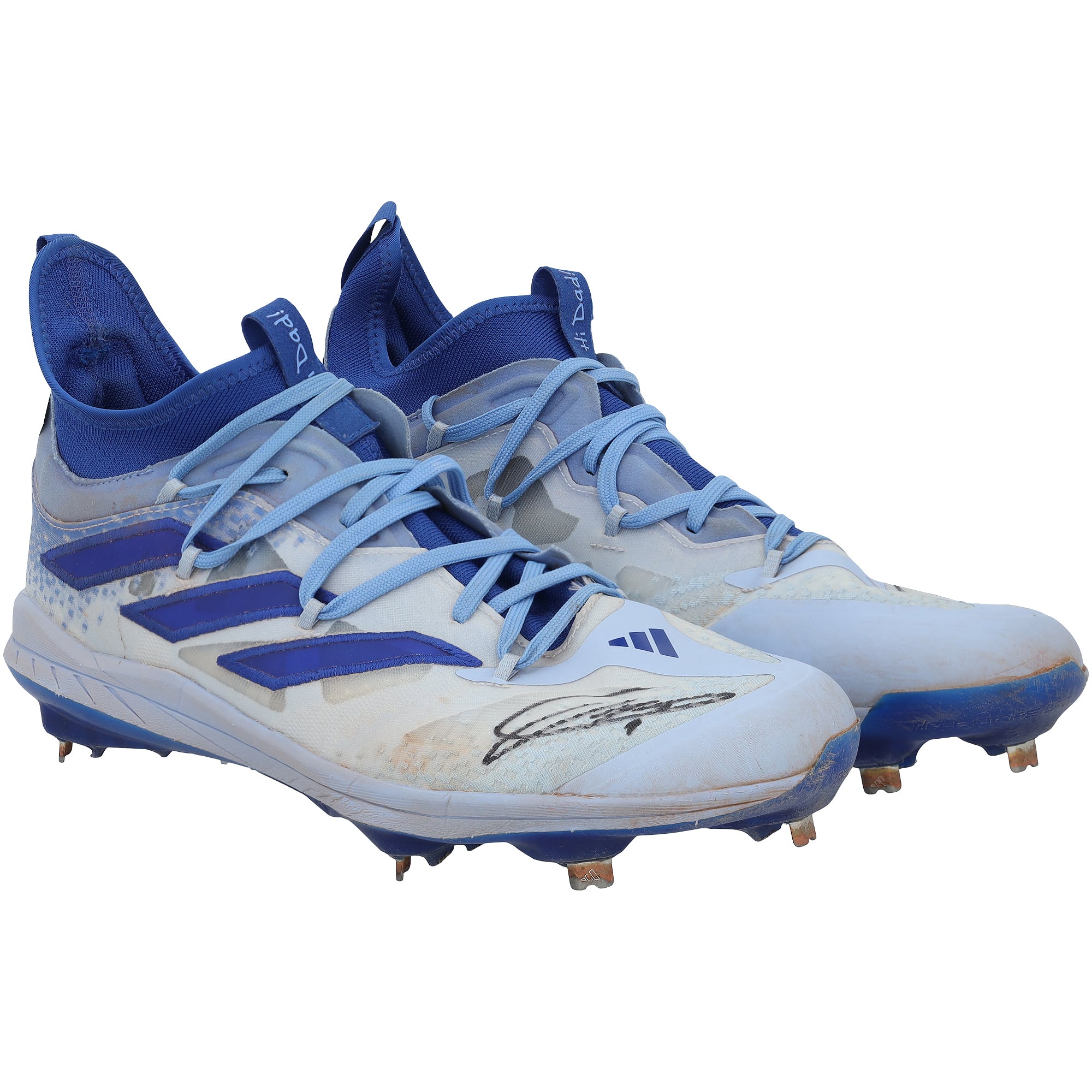 Jackson Holliday Baltimore Orioles Autographed Game-Used adidas Cleats from the 2025 MLB Season