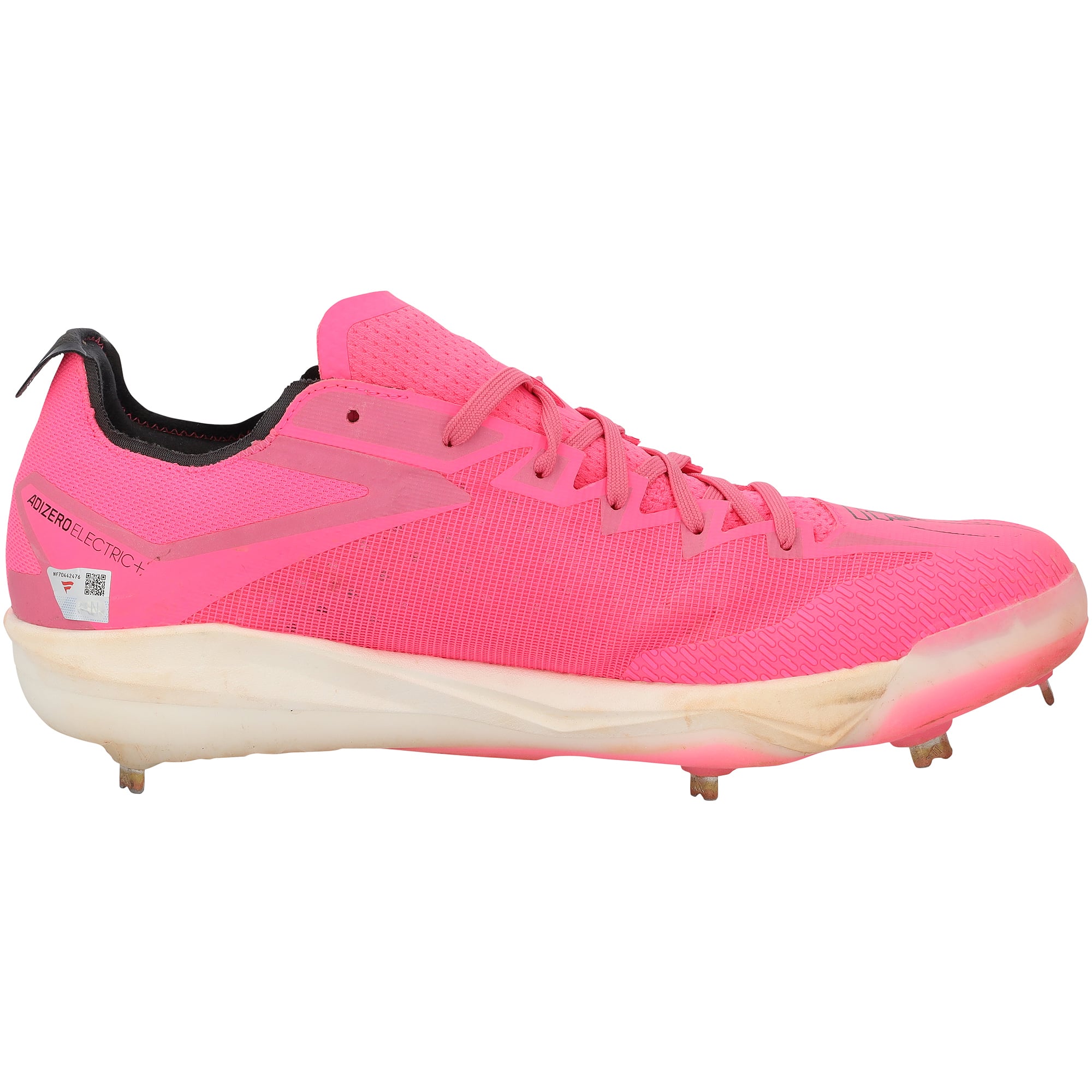 Jackson Holliday Baltimore Orioles Autographed Game-Used Pink adidas Cleats vs. Los Angeles Angels on May 11, 2025