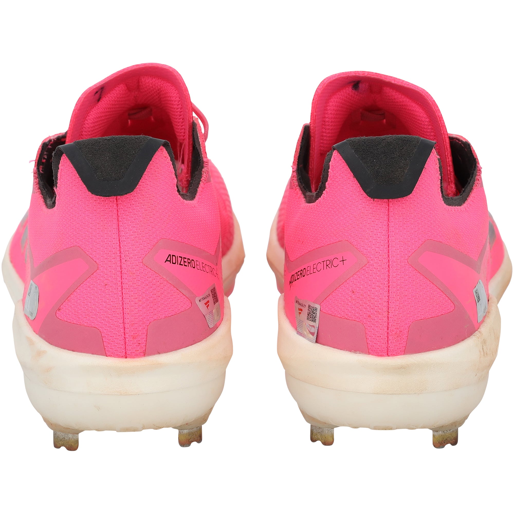 Jackson Holliday Baltimore Orioles Autographed Game-Used Pink adidas Cleats vs. Los Angeles Angels on May 11, 2025
