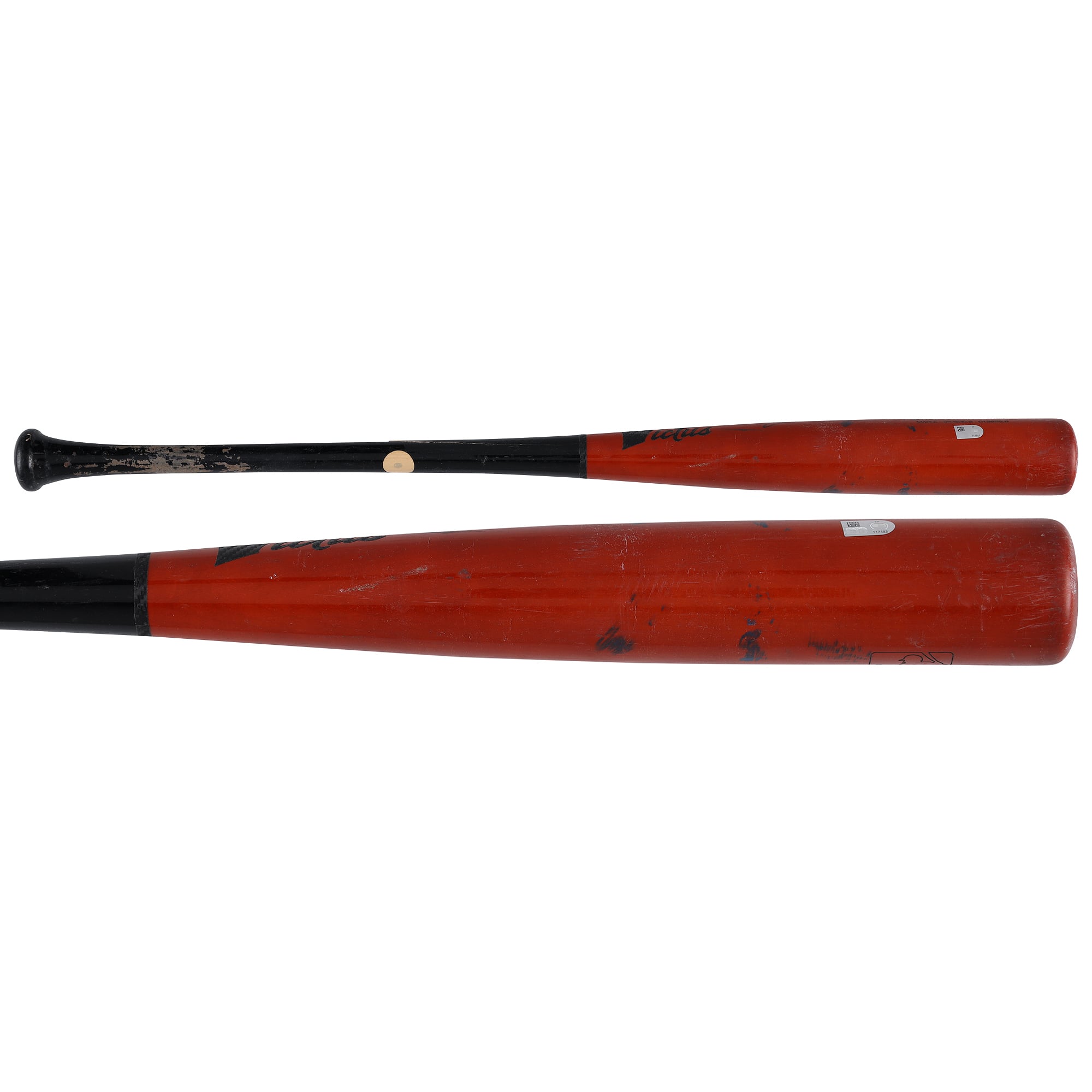 Jackson Holliday Baltimore Orioles Autographed Game-Used Red/ Victus Broken Bat from the 2025 MLB Season