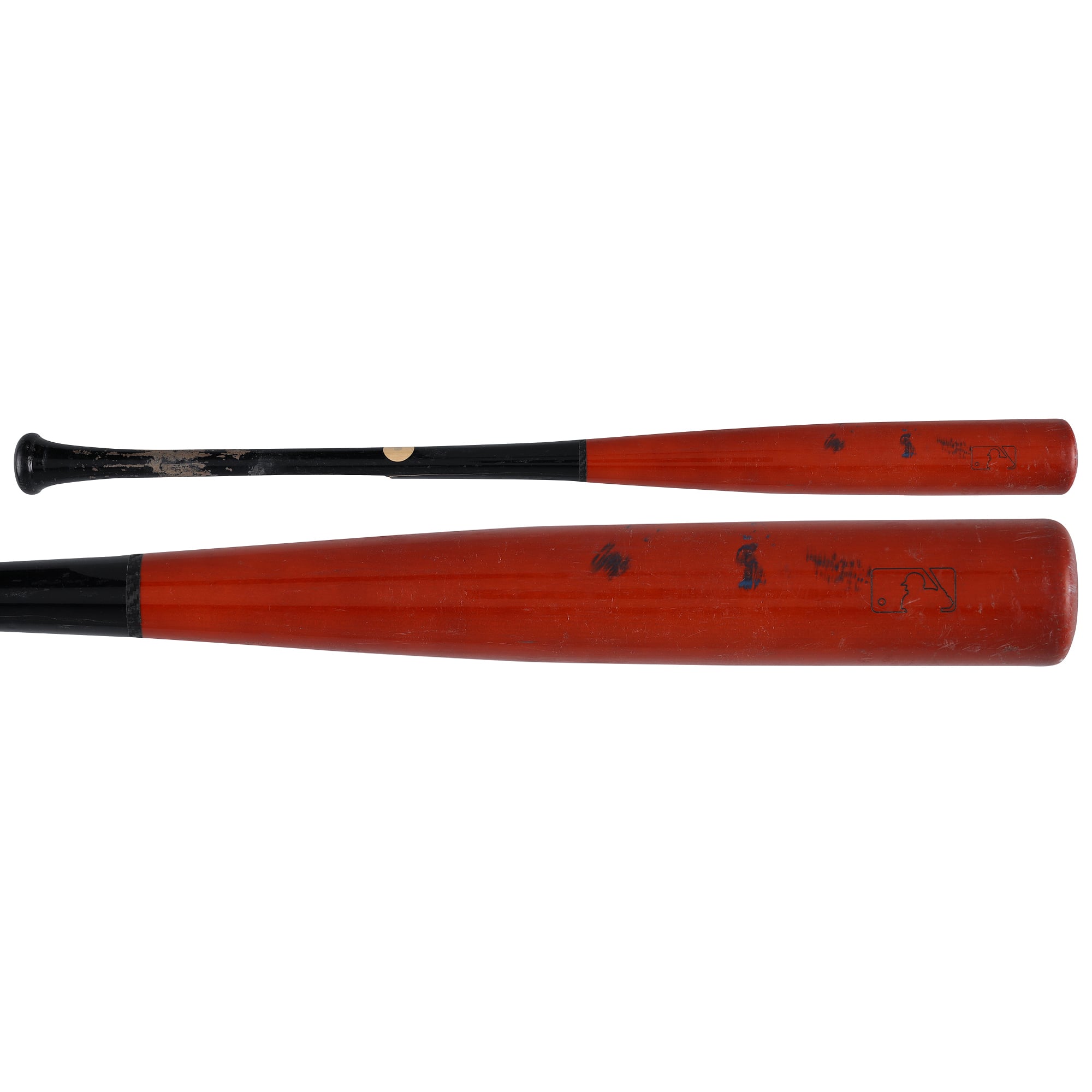 Jackson Holliday Baltimore Orioles Autographed Game-Used Red/ Victus Broken Bat from the 2025 MLB Season