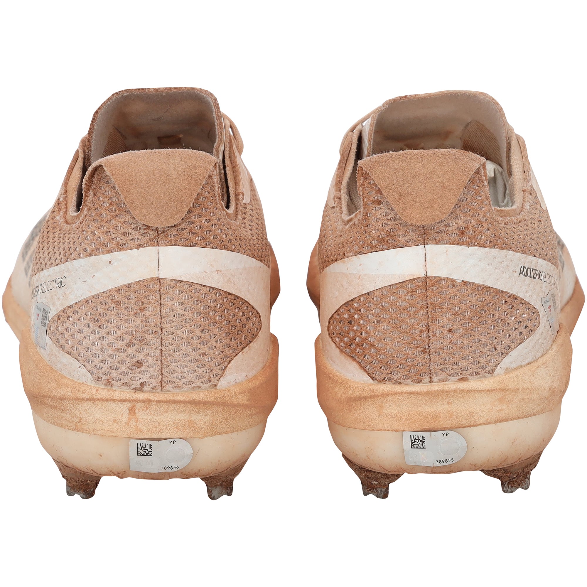 Jackson Holliday Baltimore Orioles Autographed Game-Used White adidas Cleats vs. Toronto Blue Jays on July 29, 2025 - Game Two of Doubleheader