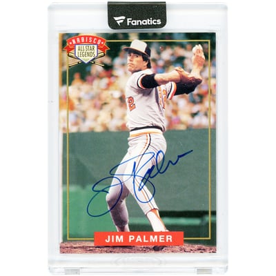 Jim Palmer Baltimore Orioles Autographed 1994 Nabisco All-Star Legends #JP Card