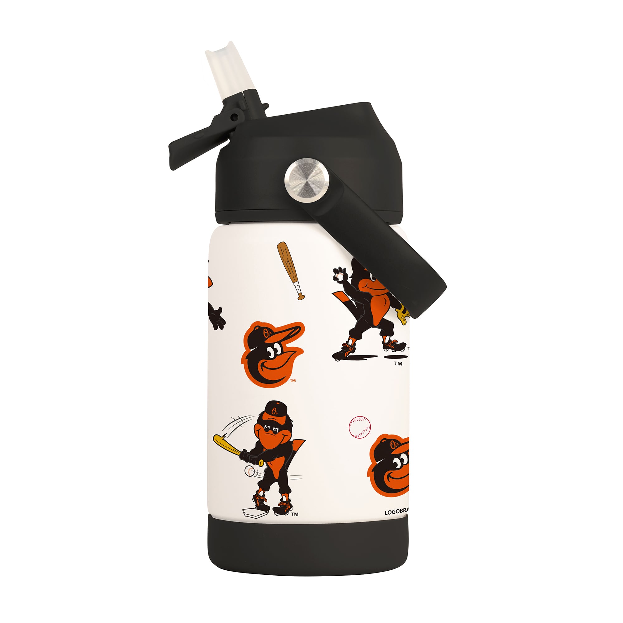 Bouteille de mascotte de 35 cl des Orioles de Baltimore avec logo