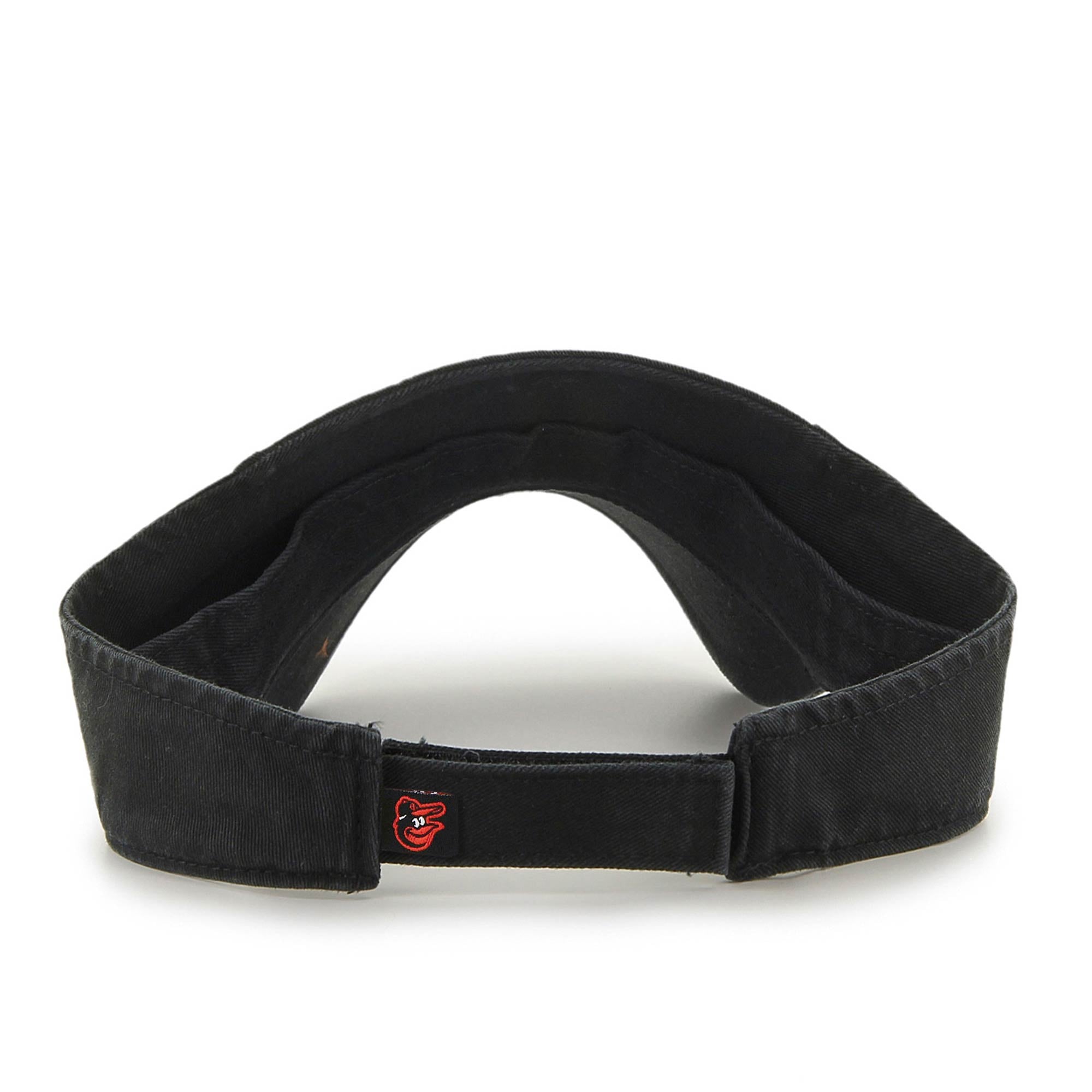 Visière réglable noire Baltimore Orioles « Clean Up » pour homme, modèle 47