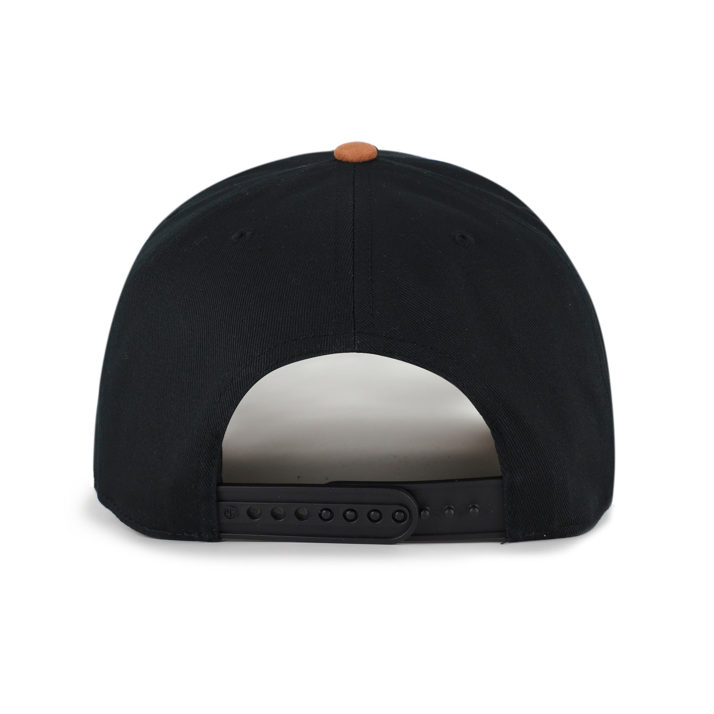Casquette ajustable Baltimore Orioles « 47 » noire/marron clair