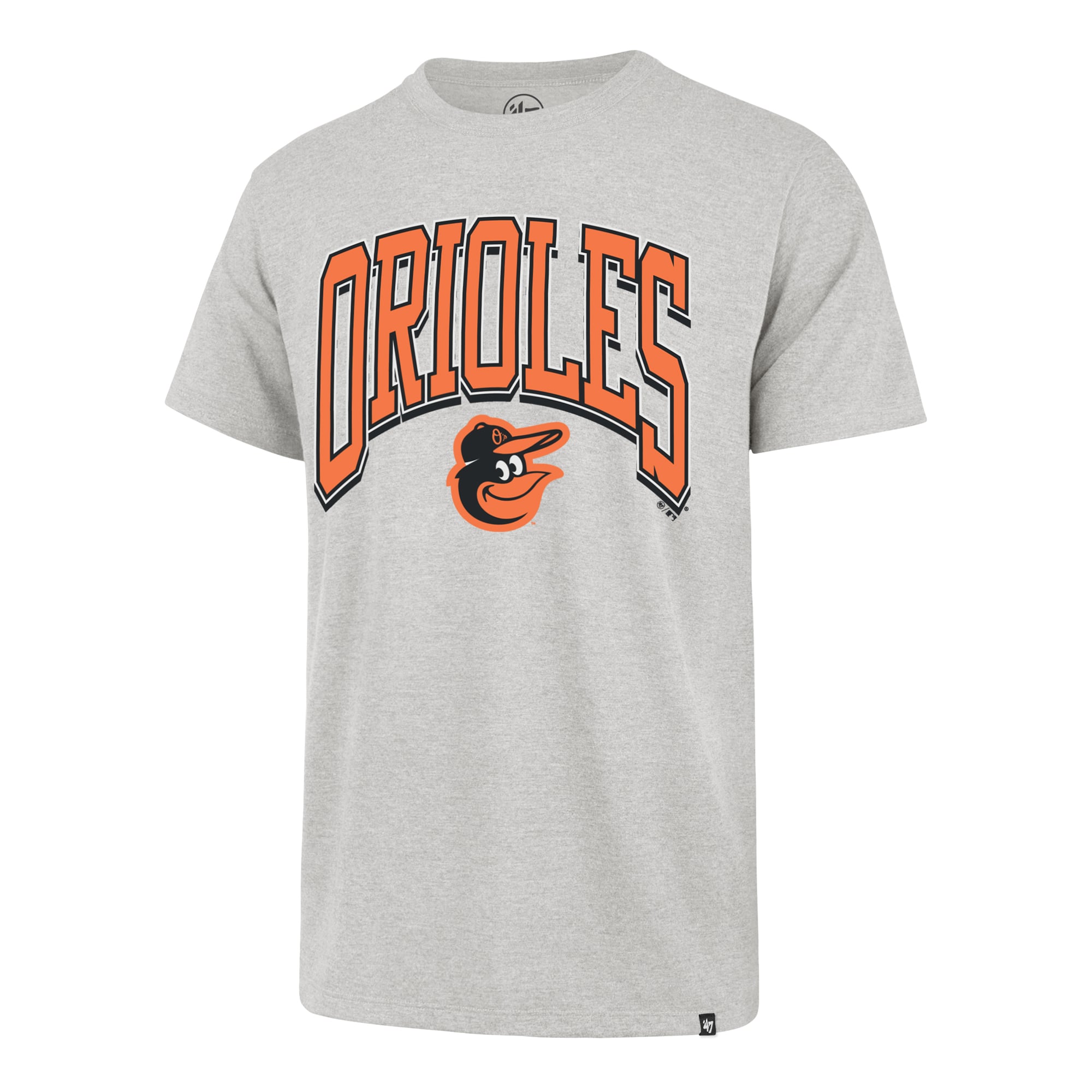 T-shirt homme gris Baltimore Orioles « Walk Tall Franklin » n° 47