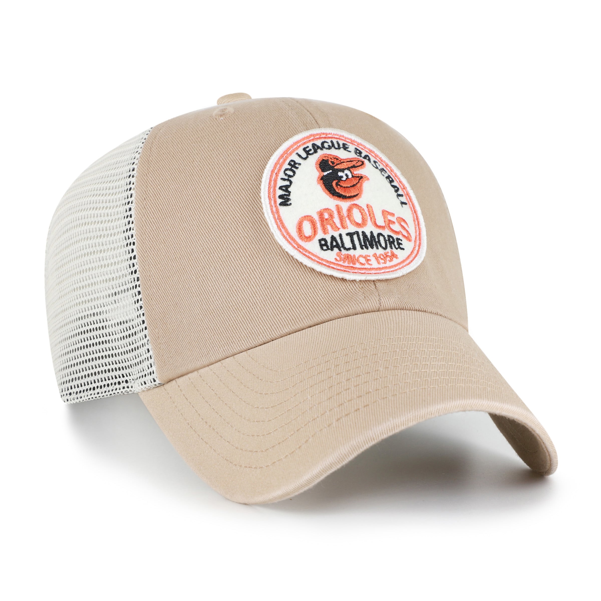 Casquette ajustable kaki '47 Baltimore Orioles Clean Up pour homme