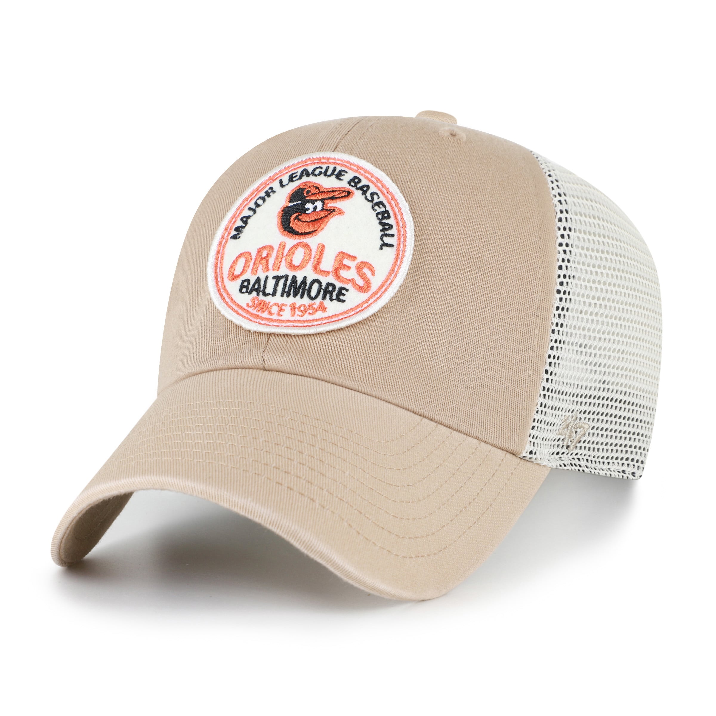Casquette ajustable kaki '47 Baltimore Orioles Clean Up pour homme