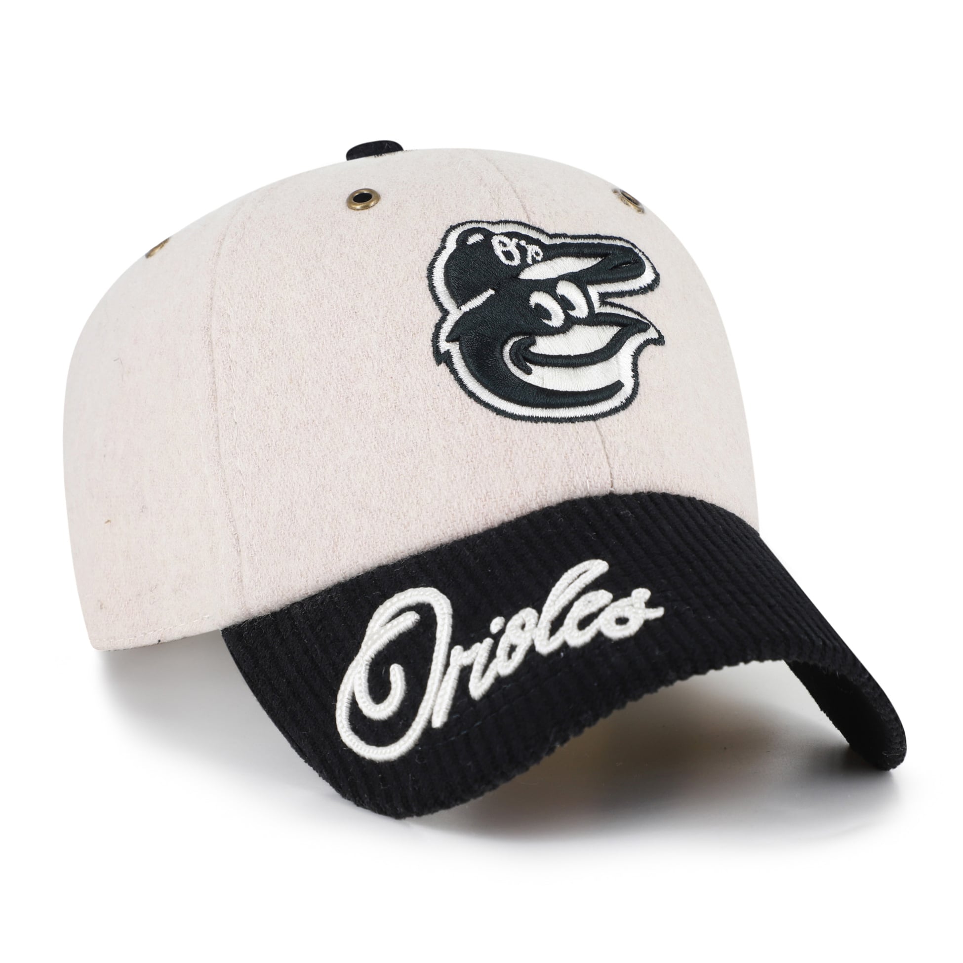 Casquette ajustable Baltimore Orioles '47 Naturel/Noir
