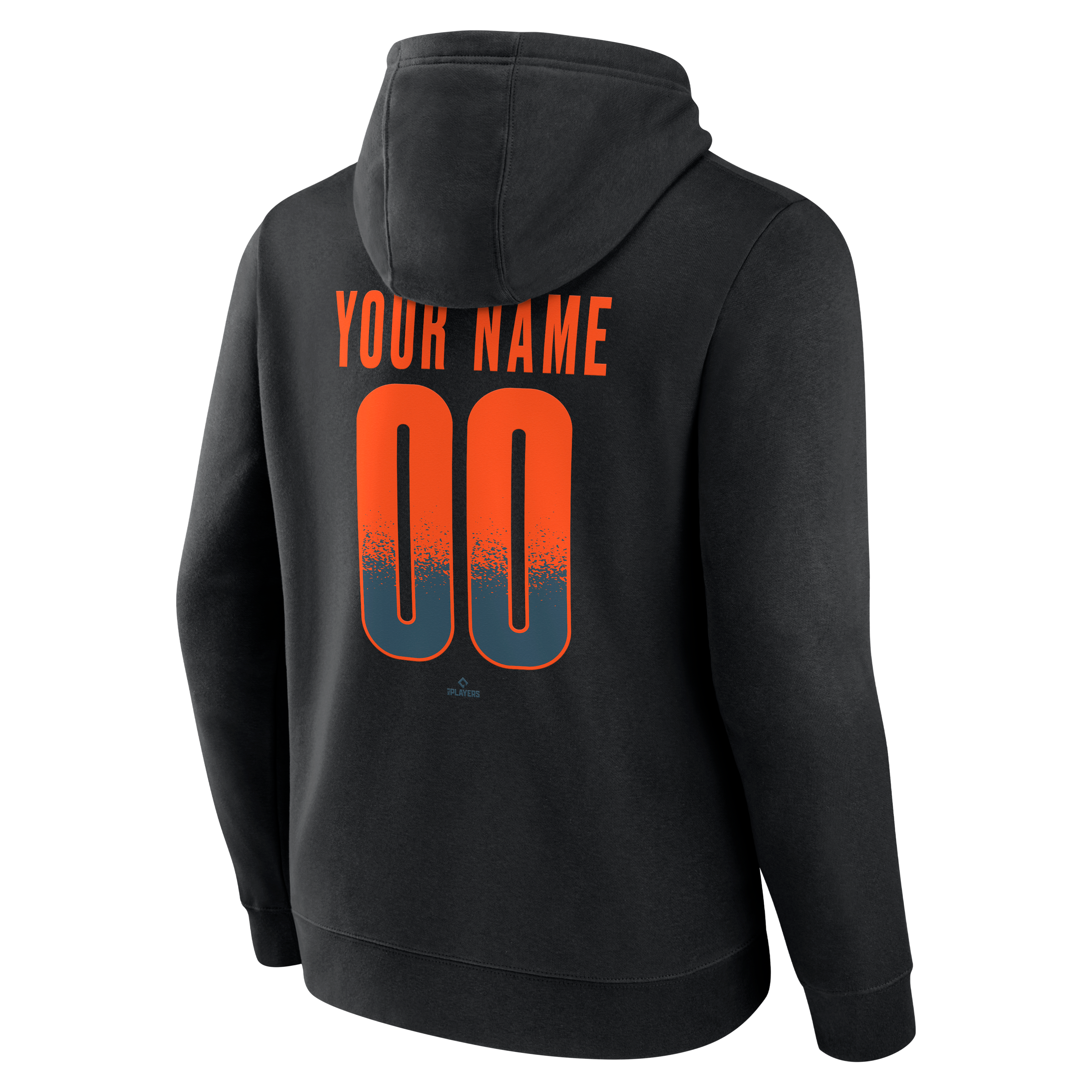 Men's Black Baltimore Orioles Home Field Pop Personalized Name & Number Hoodie