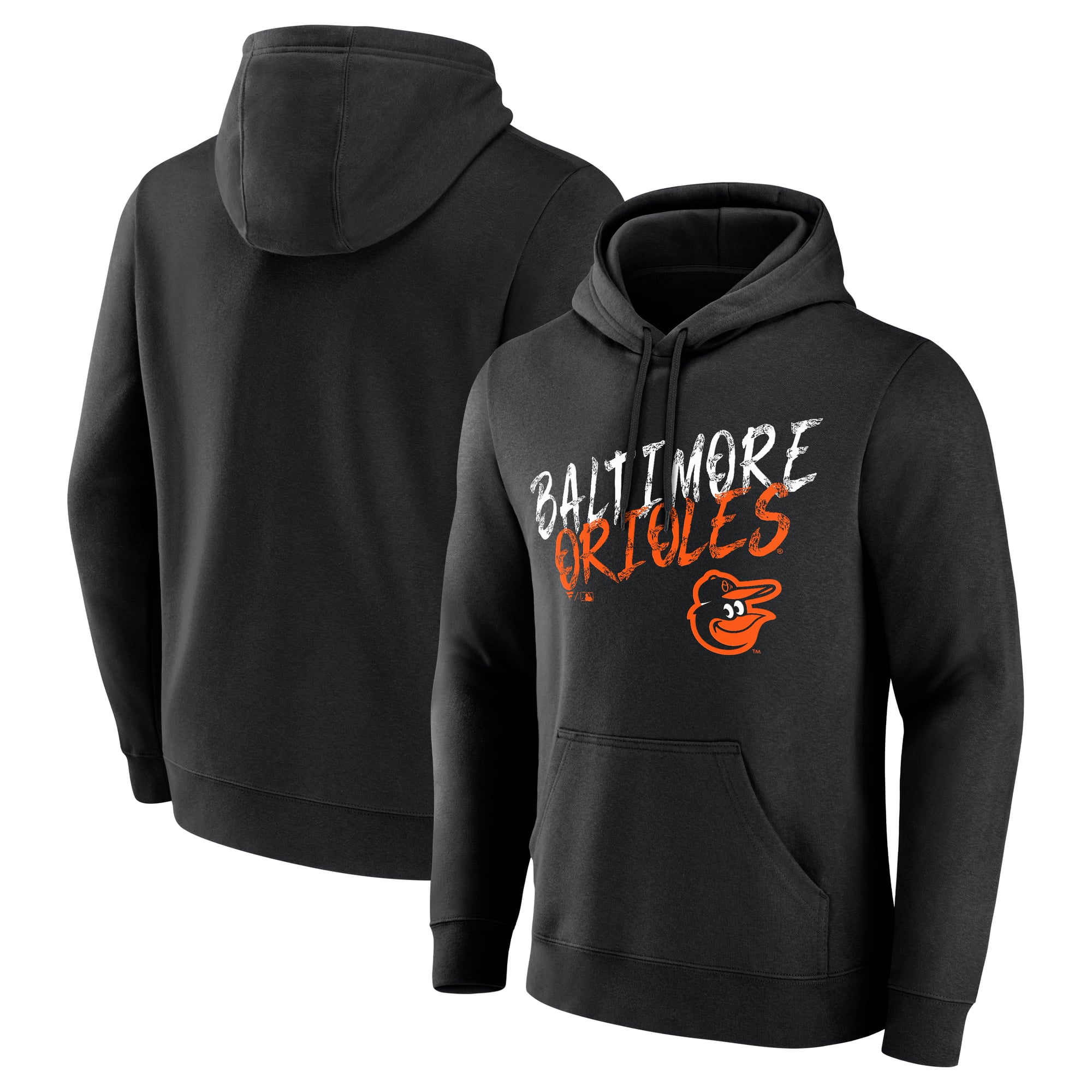 Men's Black Baltimore Orioles Hustle Hoodie
