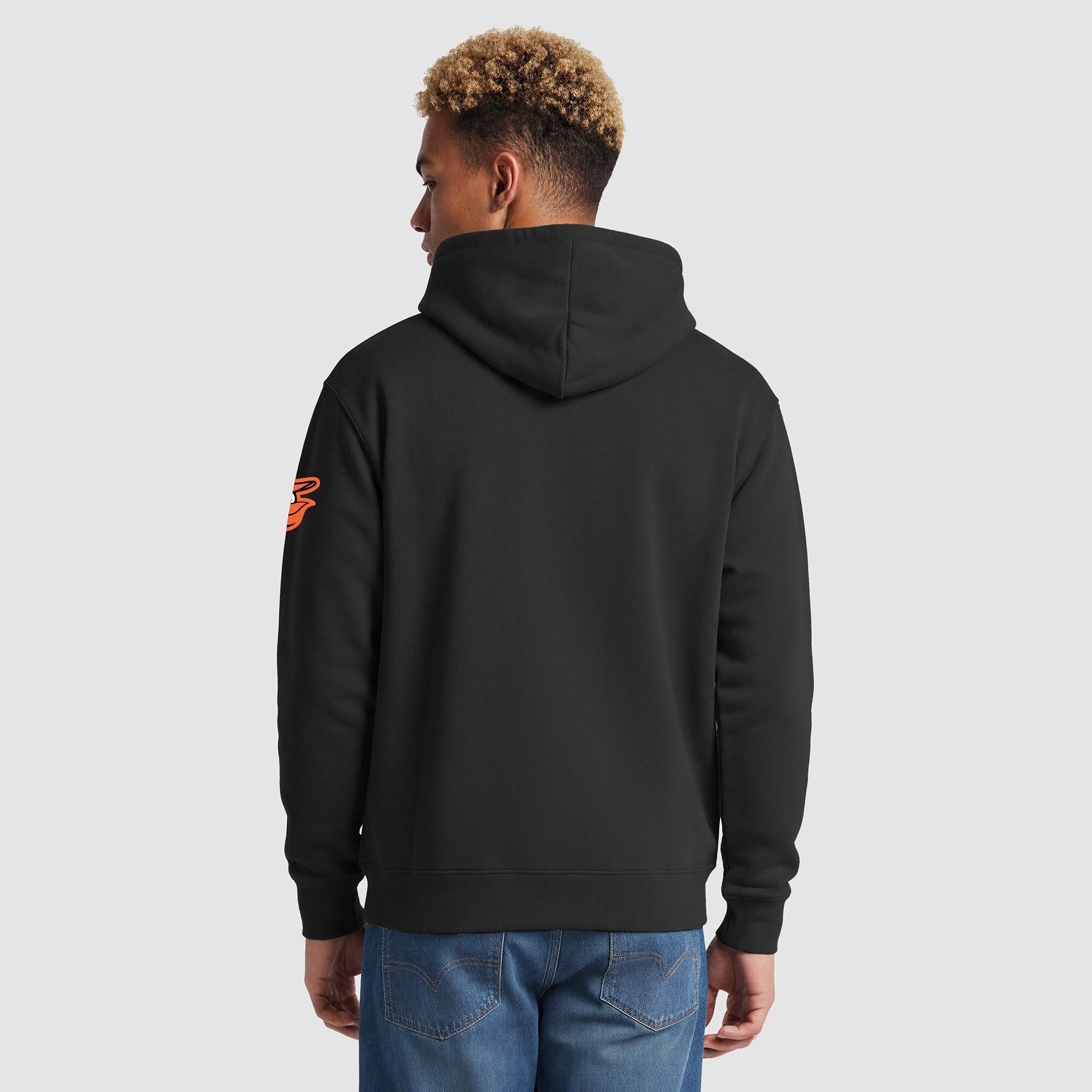 Men's Champion Black Baltimore Orioles Fleece Hoodie