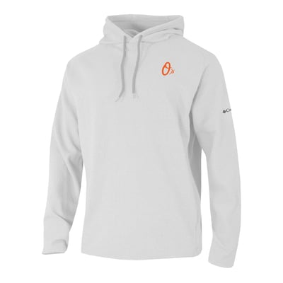 Baltimore Orioles Columbia  Swingcraft Hoodie - White