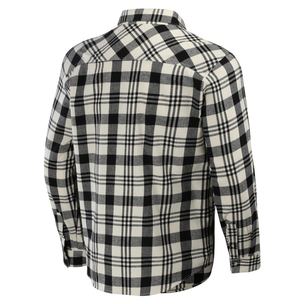 Baltimore Orioles Darius Rucker Collection by Fanatics Plaid Flannel Button-Up Shirt - Black