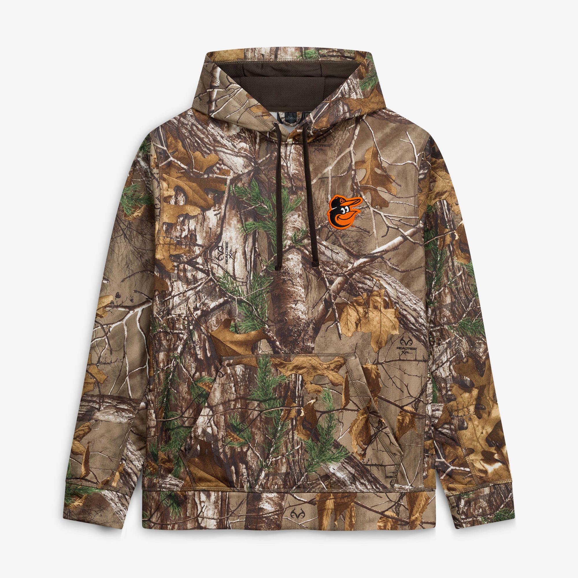 Sweat à capuche Dunbrooke Camo Baltimore Orioles Champion Realtree pour hommes