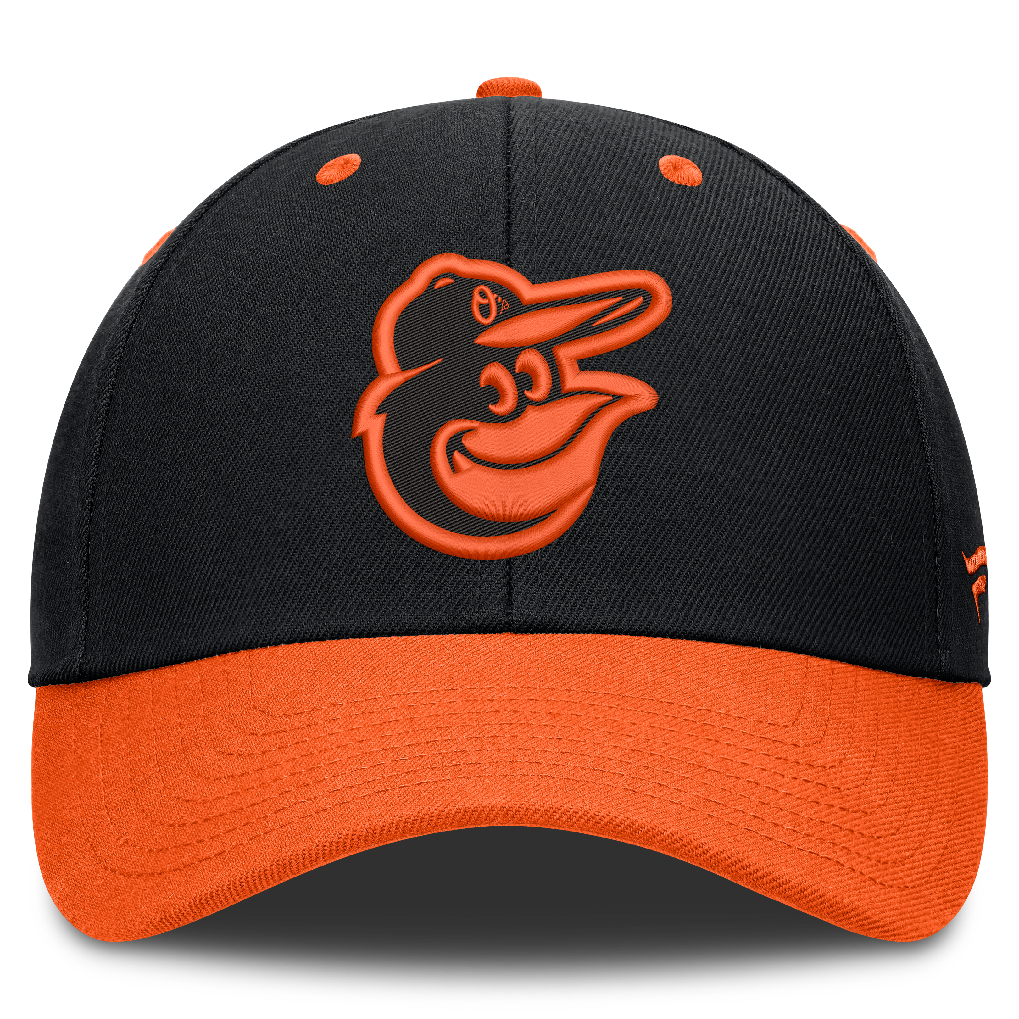 Casquette ajustable Fanatics noire pour homme, modèle Leadoff des Orioles de Baltimore