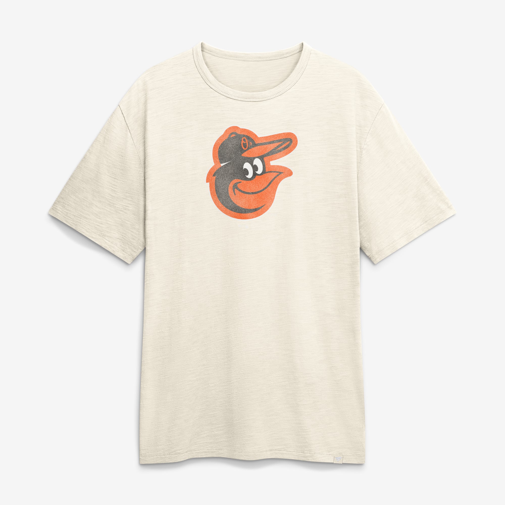 Men's Fanatics Cream Baltimore Orioles Stadium Slub T-Shirt