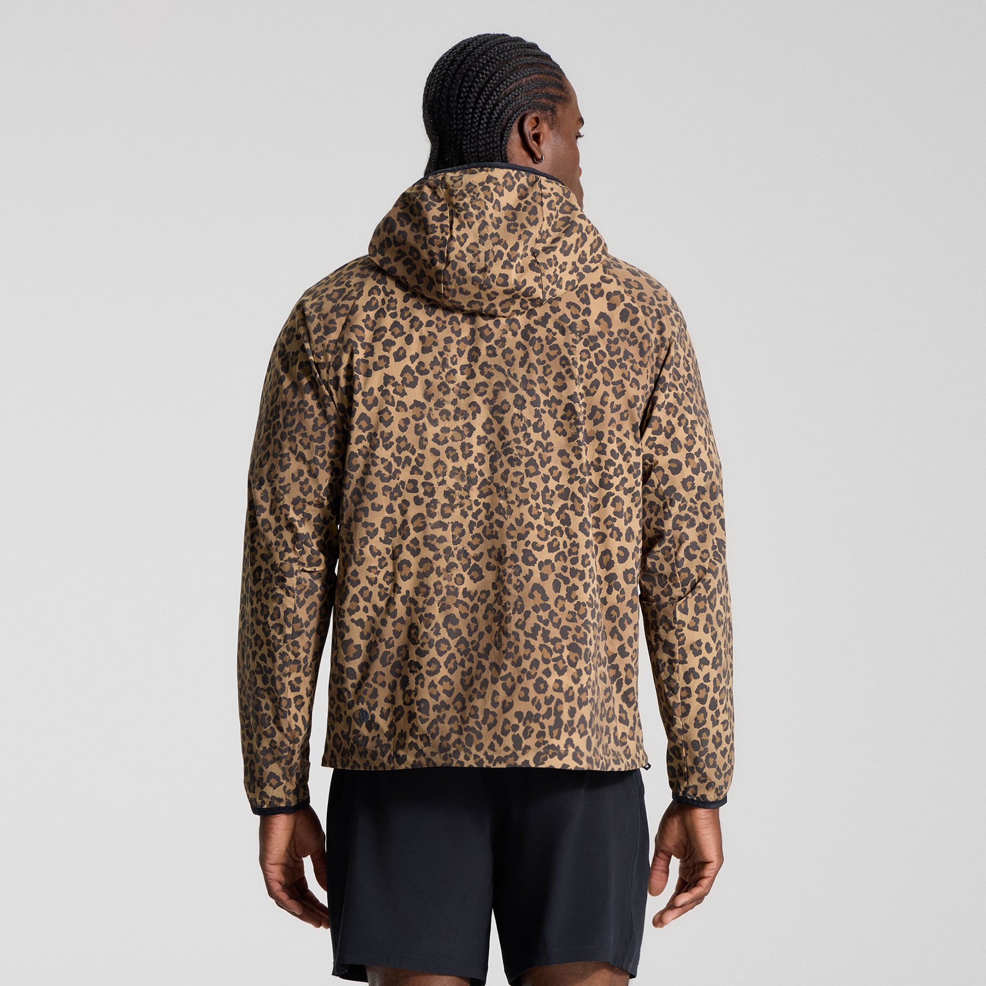 Men's lululemon Baltimore Orioles Multi-Pocket Running Anorak *Leopard
