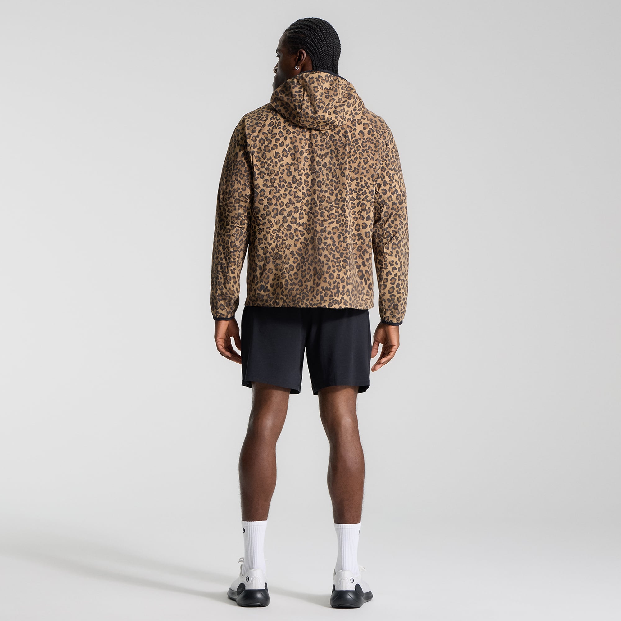 Men's lululemon Baltimore Orioles Multi-Pocket Running Anorak *Leopard