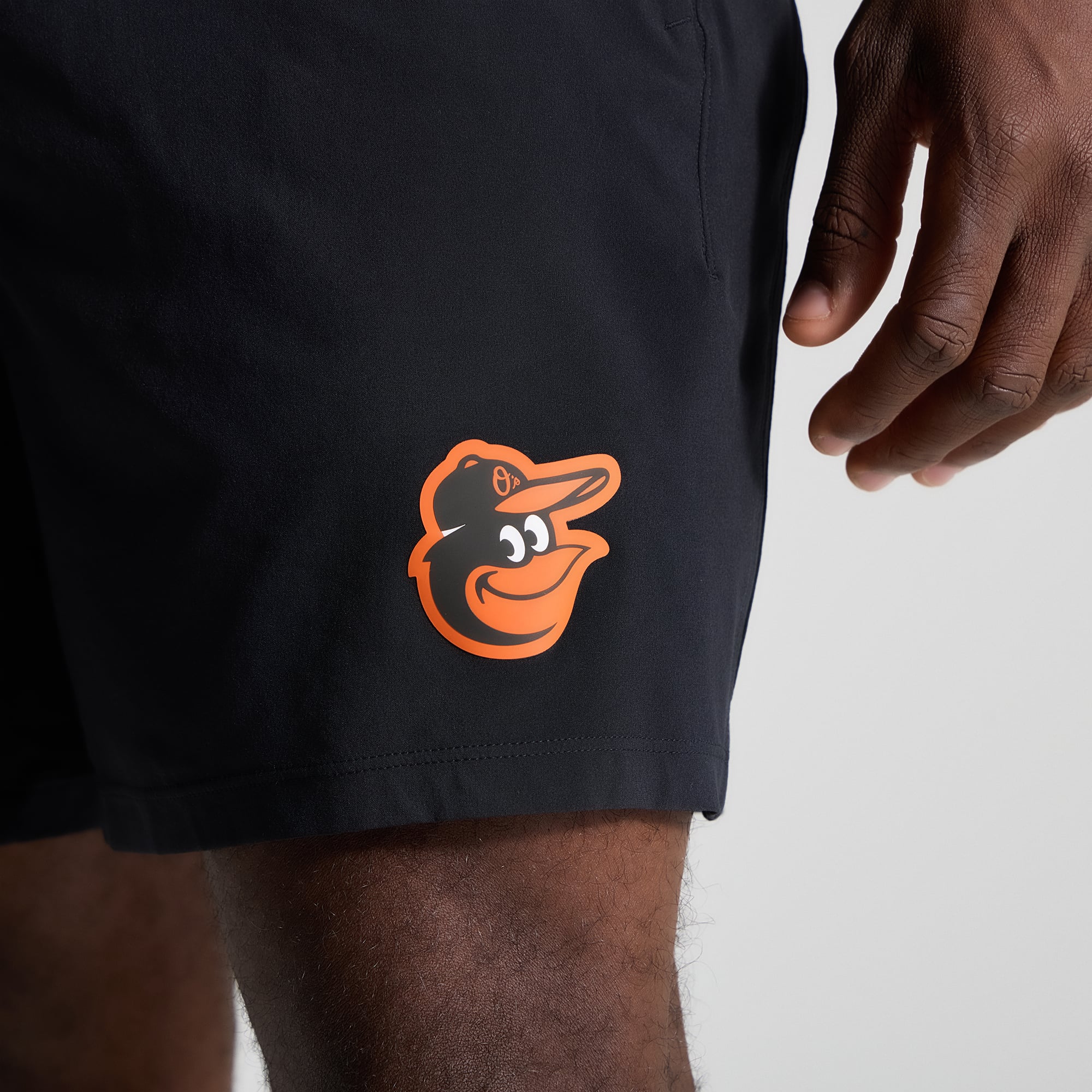 Short sans doublure Pace Breaker noir Baltimore Orioles pour homme de 7 pouces la marque lululemon