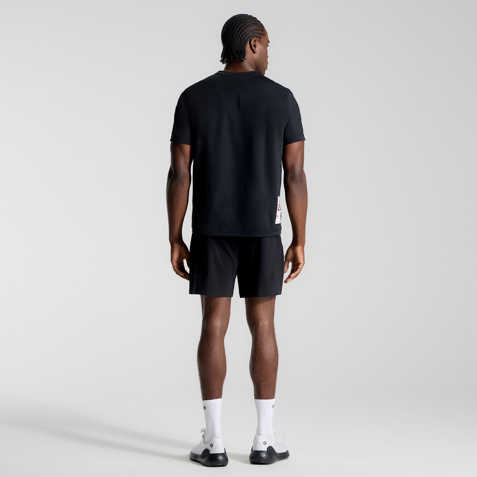 T-shirt en jersey doux noir Baltimore Orioles pour homme de la marque lululemon