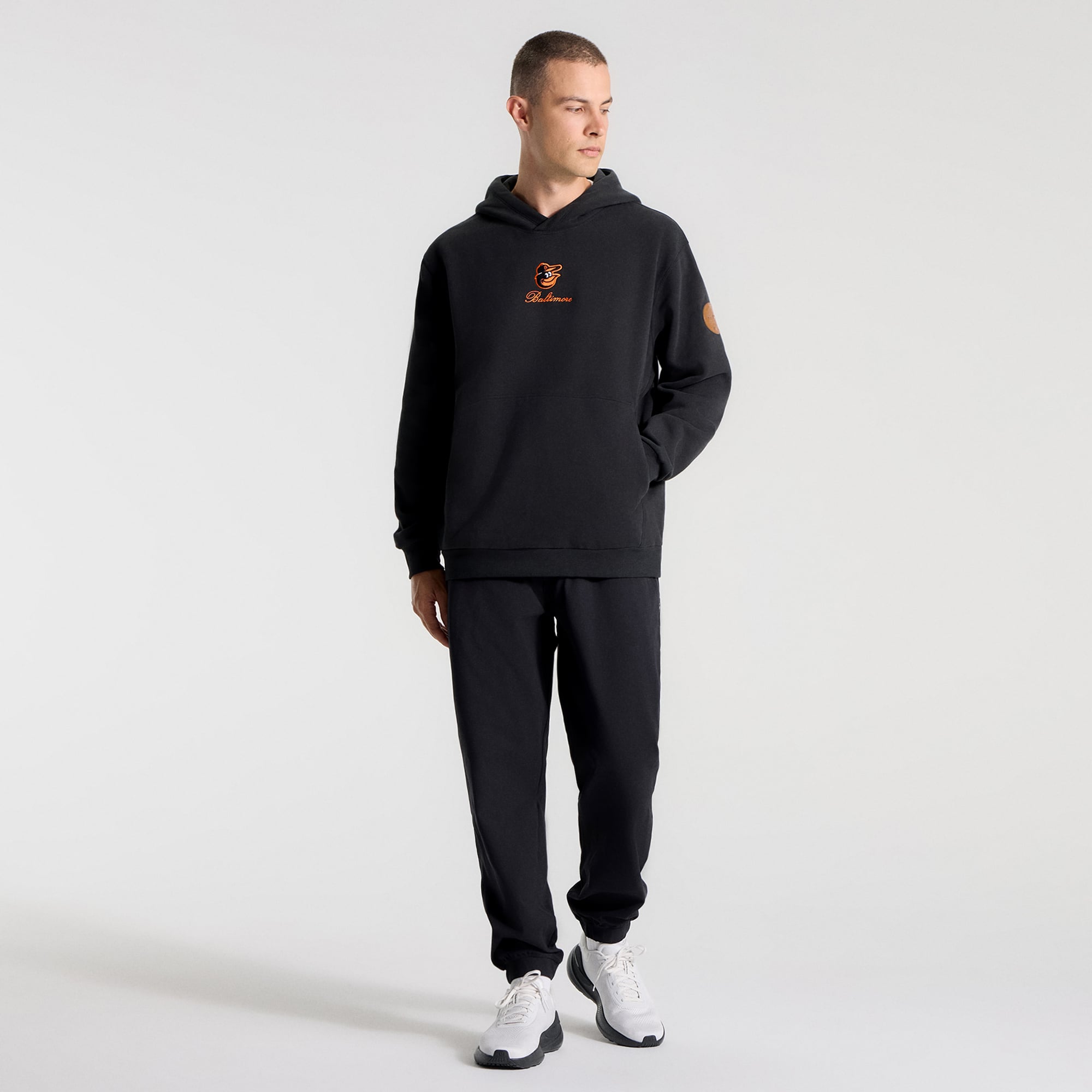 Men's lululemon Black Baltimore Orioles Steady State Hoodie