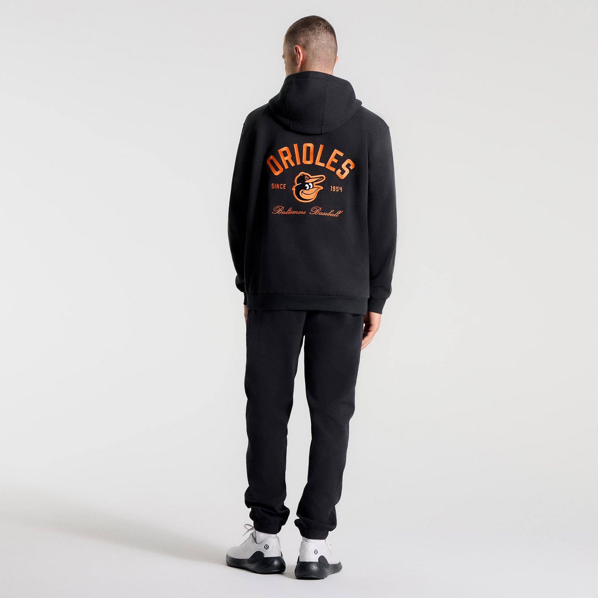Men's lululemon Black Baltimore Orioles Steady State Hoodie