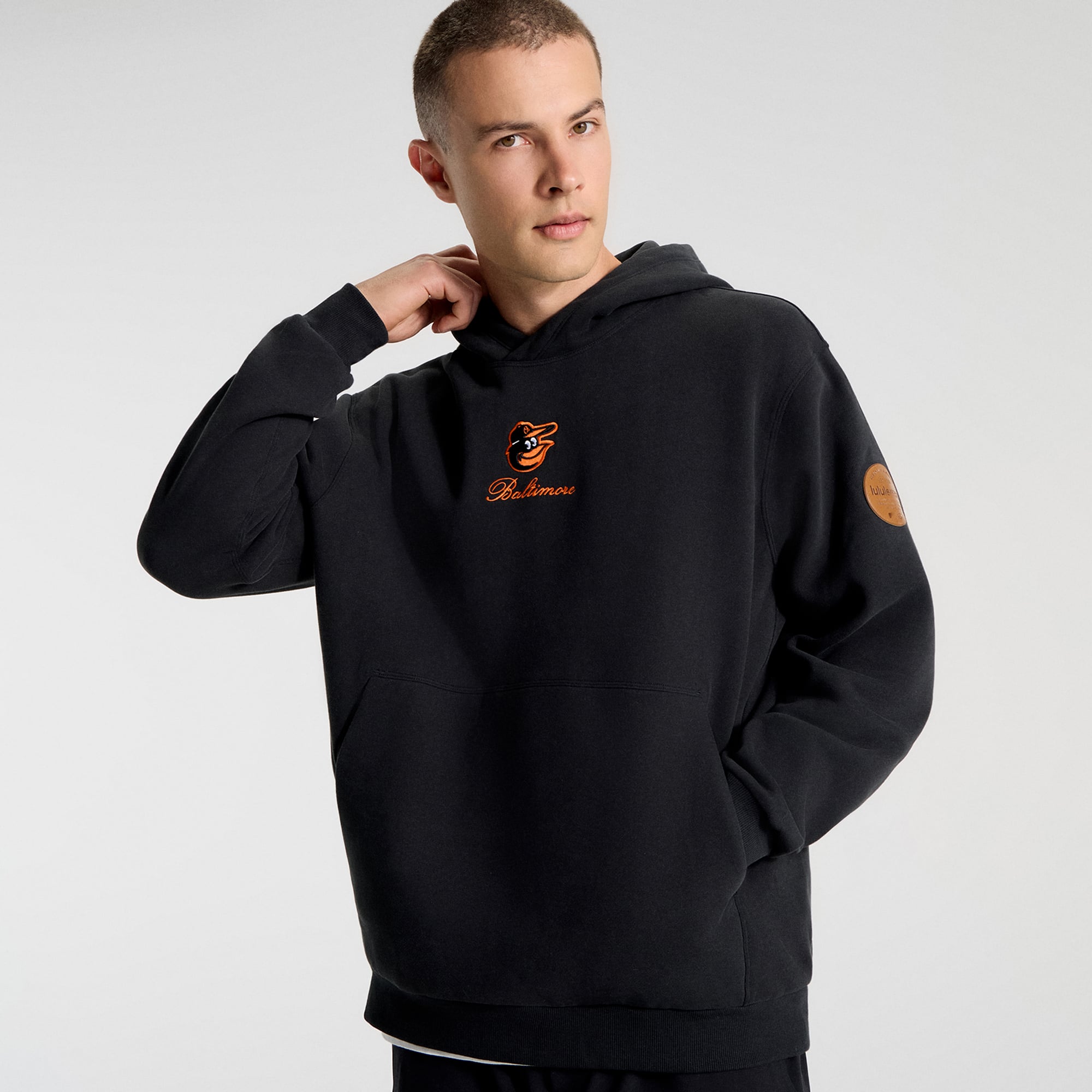Men's lululemon Black Baltimore Orioles Steady State Hoodie